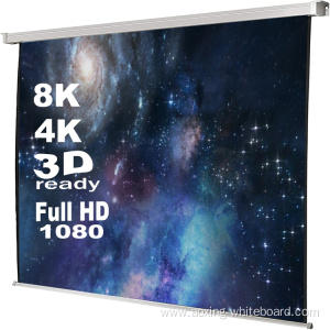 200x150cm 3D Home Cinema Electric Projector Screen